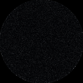 Deep Black Quartz Corian Rund 12 mm